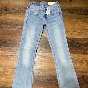 American Eagle Artist Flare Jeans Size 4 X Long